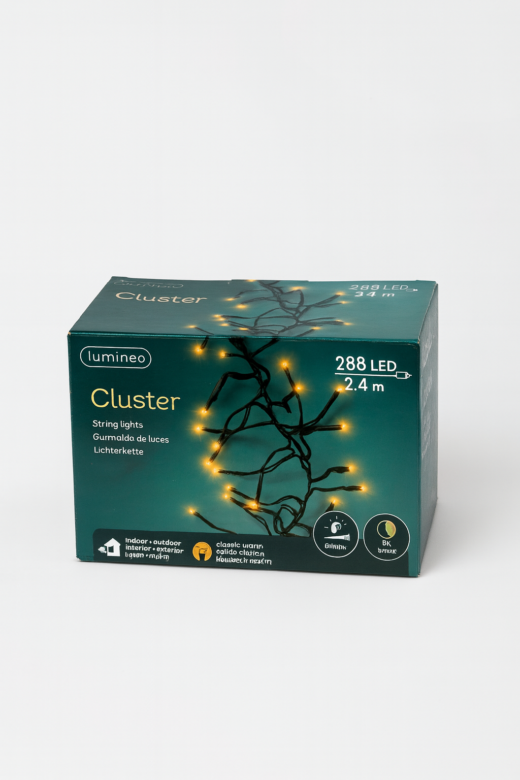 LED lyskjede 288 LED – 240cm