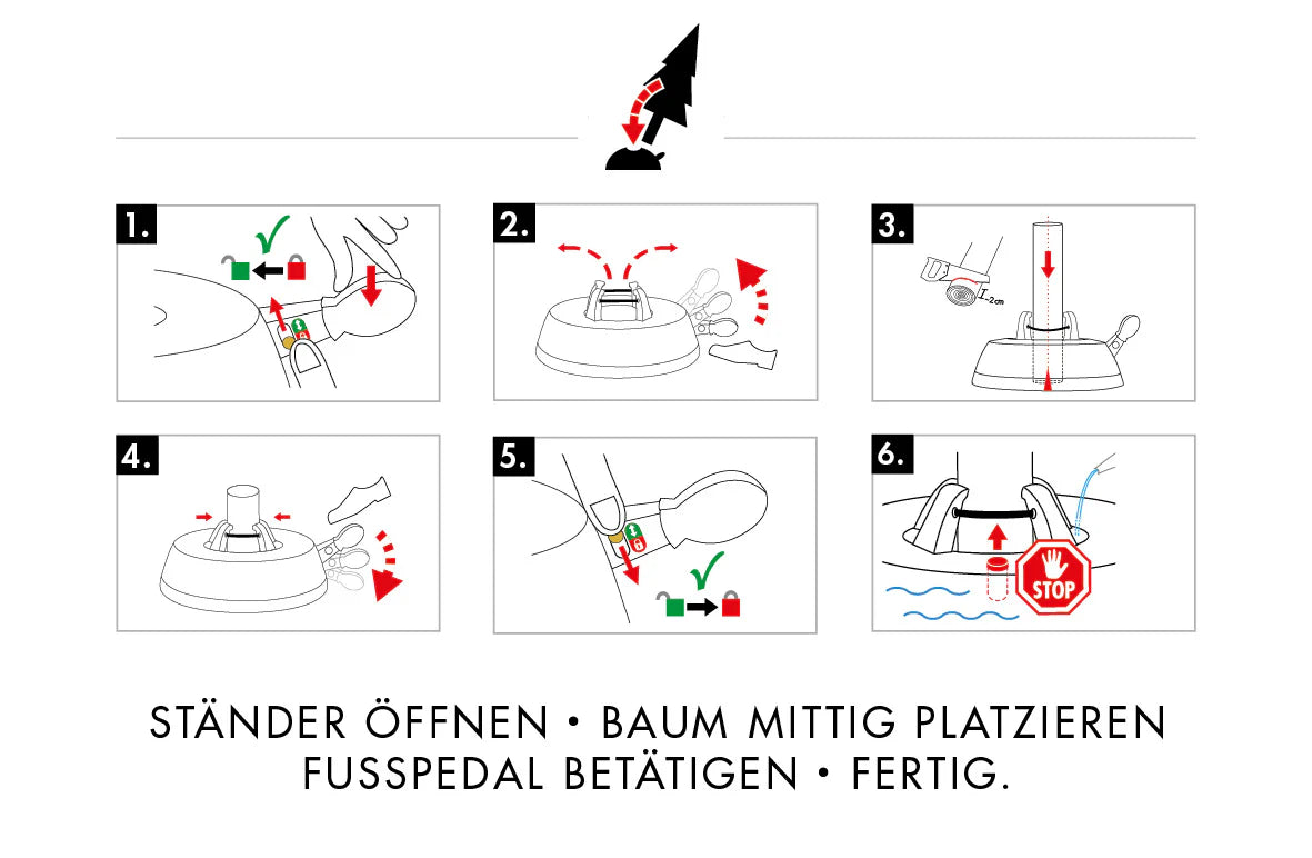 KRINNER Comfort M Juletrefot