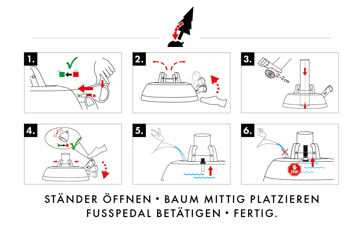 KRINNER L DELUXE Juletrefot