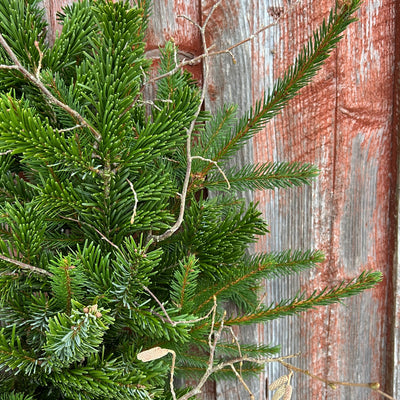 Håndlaget julekrans